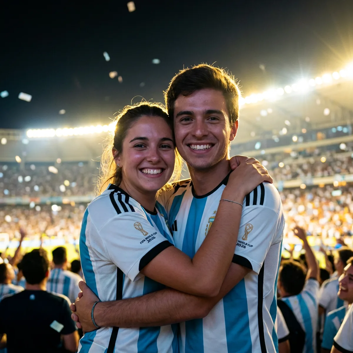 Couple World Cup AI Photo — AI demo